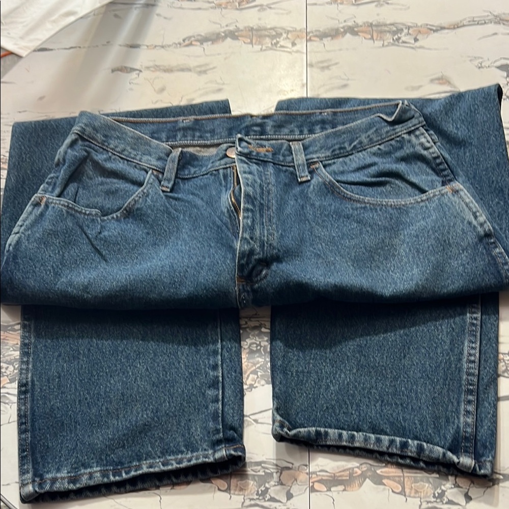 Rustler Classic Blue Denim Jeans
